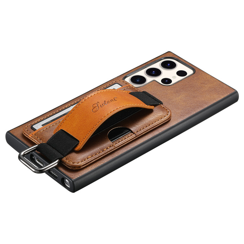 Color: Blue, Material: PVC - Leather Wallet Phone Case For Samsung Galaxy S24 S23 S22 FE Ultra Plus A53 A54 A13 A14 A24 A34 Note20Ultra Card Holder Cover