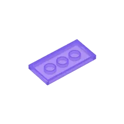 Color: plum - MOC PARTS SET Model GDS-614 Tile 2 x 4 compatible with lego 87079 pieces of children's toys Assembles Building Blocks Technical