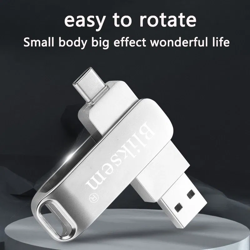 Pen Drive 64GB OTG 128GB Type C USB 2.0 Flash Drive External Memory Stick for SmartPhone MacBook Tablet