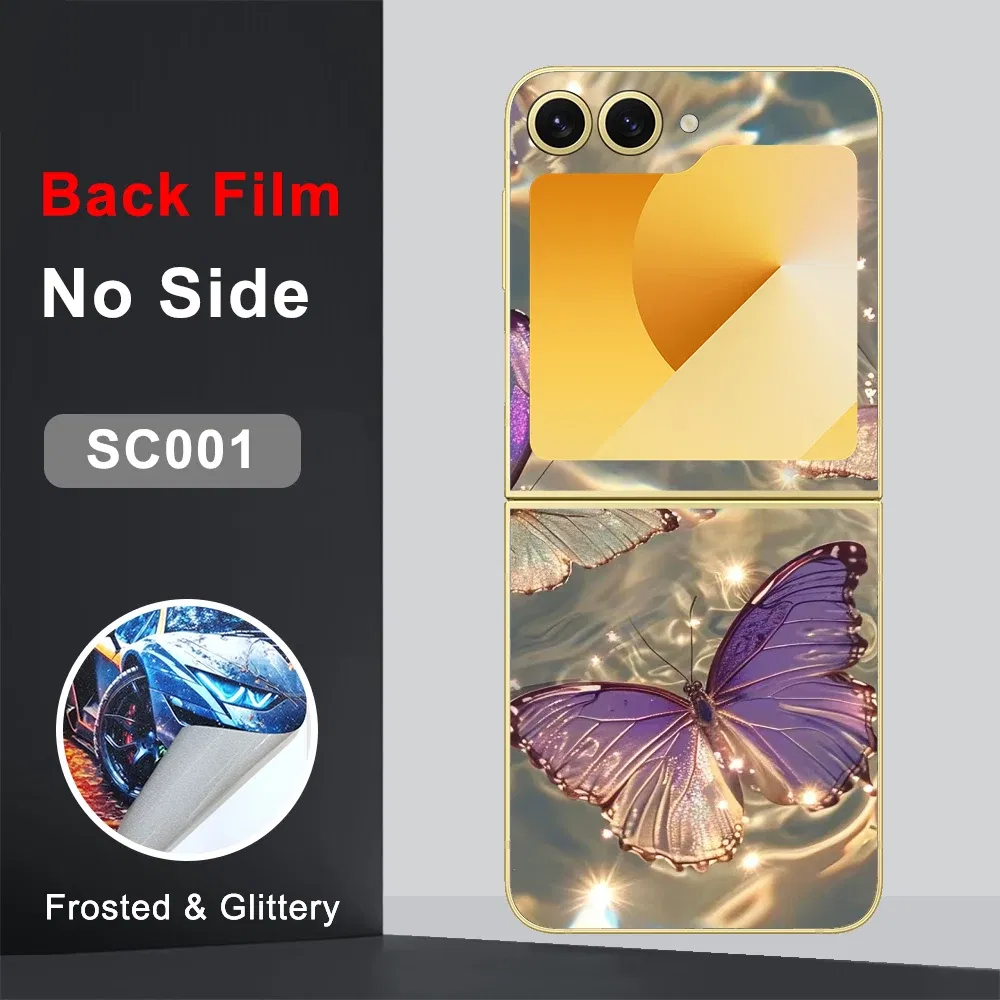 Color: green, Bundle: bundle 18 - CASEKiTTY Skin For Galaxy Z Flip 5 Back Film Samsung Z Flip 6 Sticker Flip 4 3 Protective Decal Wrap Back Cover Screen Protector