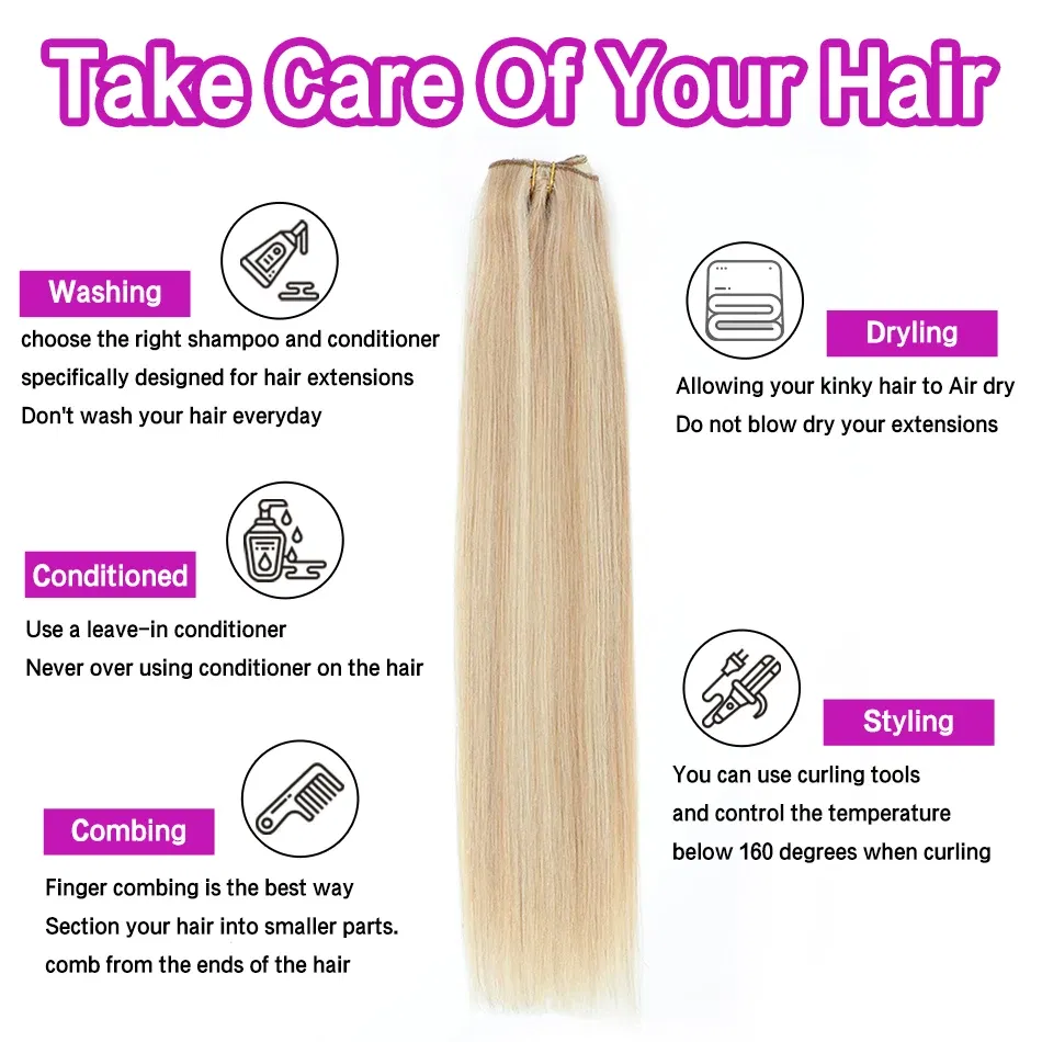Color: #6, Length: 6inches - SOVO Clip In Hair Extensions Human Hair 3 Pieces Bone Straight Clip Ins Hair Extension 60-90G Real Natural European Hair 12-26"