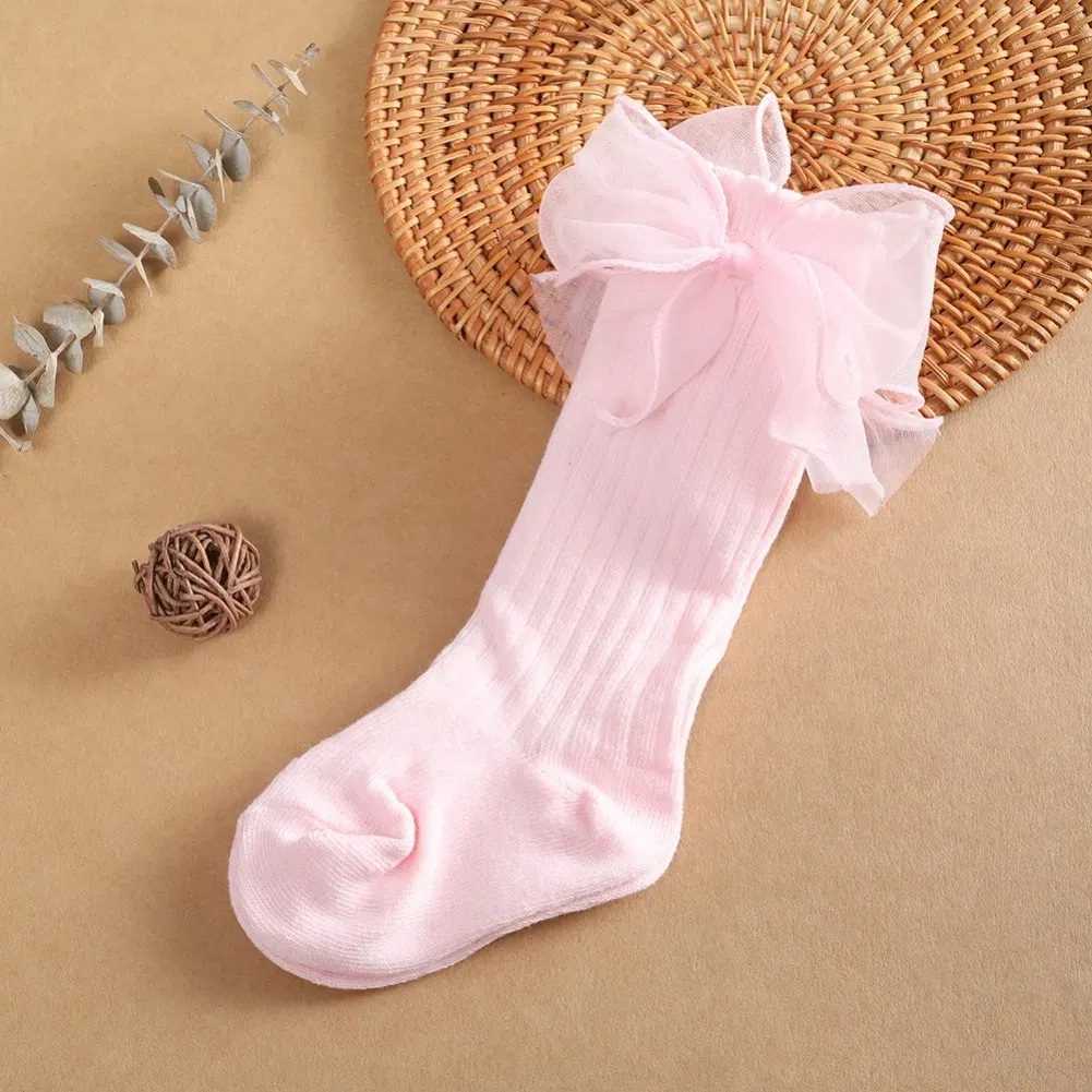 Color: Red, Kid Size: 9M, Ships From: CHINA - Jlong Toddler Cotton Solid Color Crew Socks Baby Girls Bow Tie Socks Kids Girls Cute Princess Socks 0-3 Years