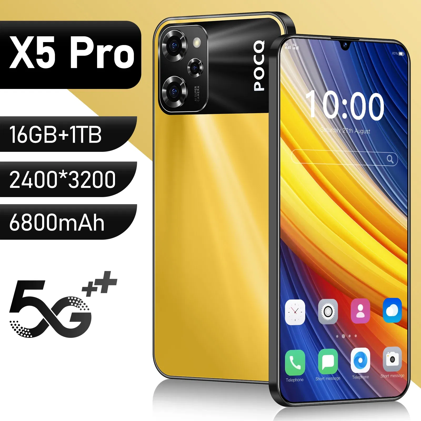 Color: CRIMSON, Bundle: Bundle 20 - 2025 HOT X5 Pro Smartphone Global Version Snapdragon 8 Gen 3 72MP+108MP Cellphone Android Unlocked Mobile Phone Celular Nfc