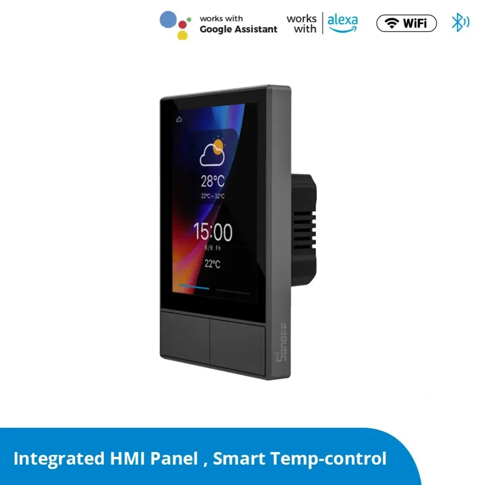 Color: GRAY, Ships From: CHINA - New! NSPanel Pro Smart Home eWeLink Control Panel Smart Scene Wall Switch Home Automation Thermostat VIa Alexa Alice Google