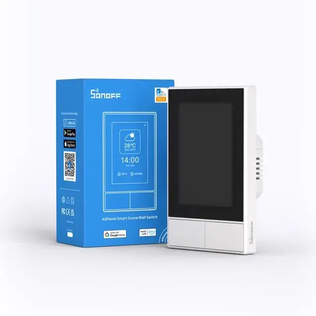 Color: GRAY, Ships From: CHINA - New! NSPanel Pro Smart Home eWeLink Control Panel Smart Scene Wall Switch Home Automation Thermostat VIa Alexa Alice Google