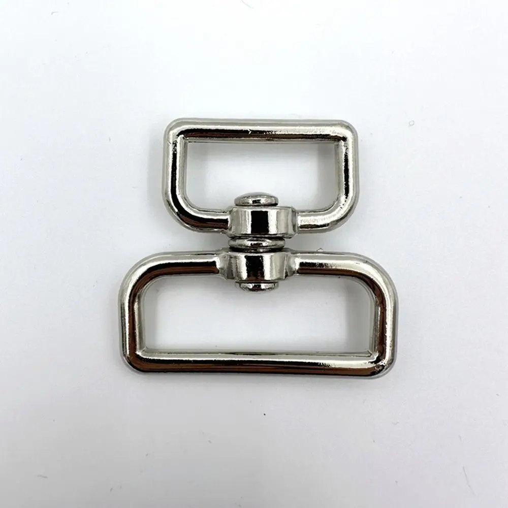 Color: Blue - Metal Eight-Character Rotating Buckle Ring Anti-Knotting Dog Chain Buckle Connecting Ring DIY Jewelry Pendant Jewelry Accessory
