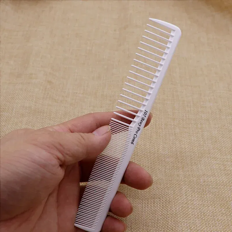Color: green - New Hot Pro Hair Cutting Comb Professional Hairdressing Comb Hair Brushes Salon Hair Cutting Styling Tools Barber Comb