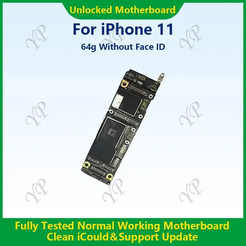 Color: green, Ships From: CHINA - Top Fully Tested Authentic Motherboard For iPhone 11 Pro Max 64g/256g Unlocked Mainboard With Face ID Cleaned iCloud Fast