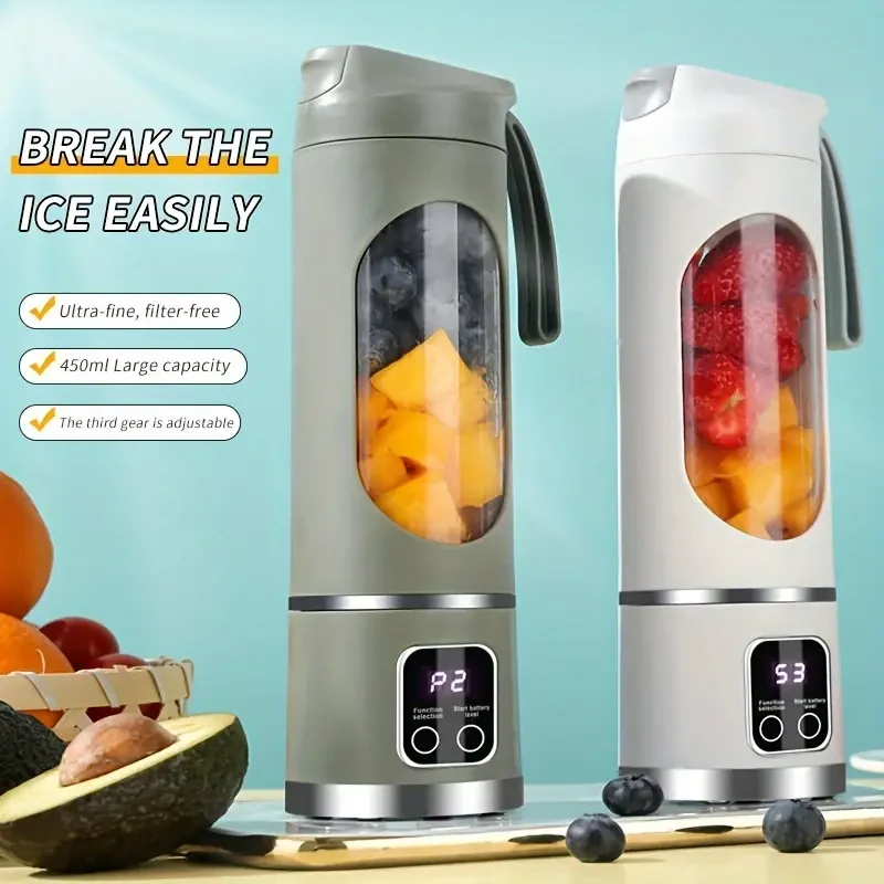 Portable USB Rechargeable Mini Blender & Juicer