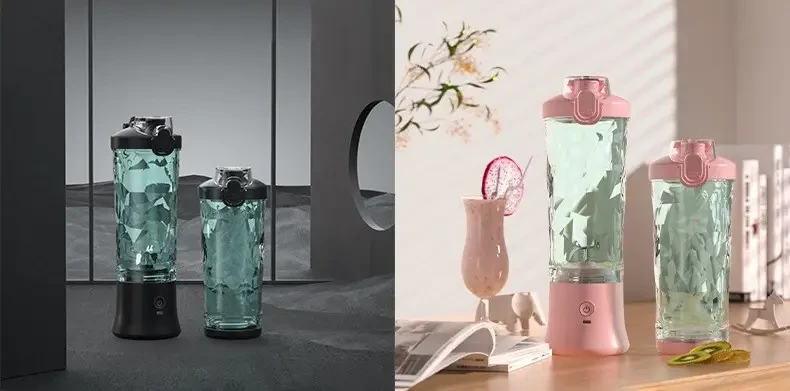 Portable USB Rechargeable Blender - 20.29oz Personal Blender for Shakes and Smoothies