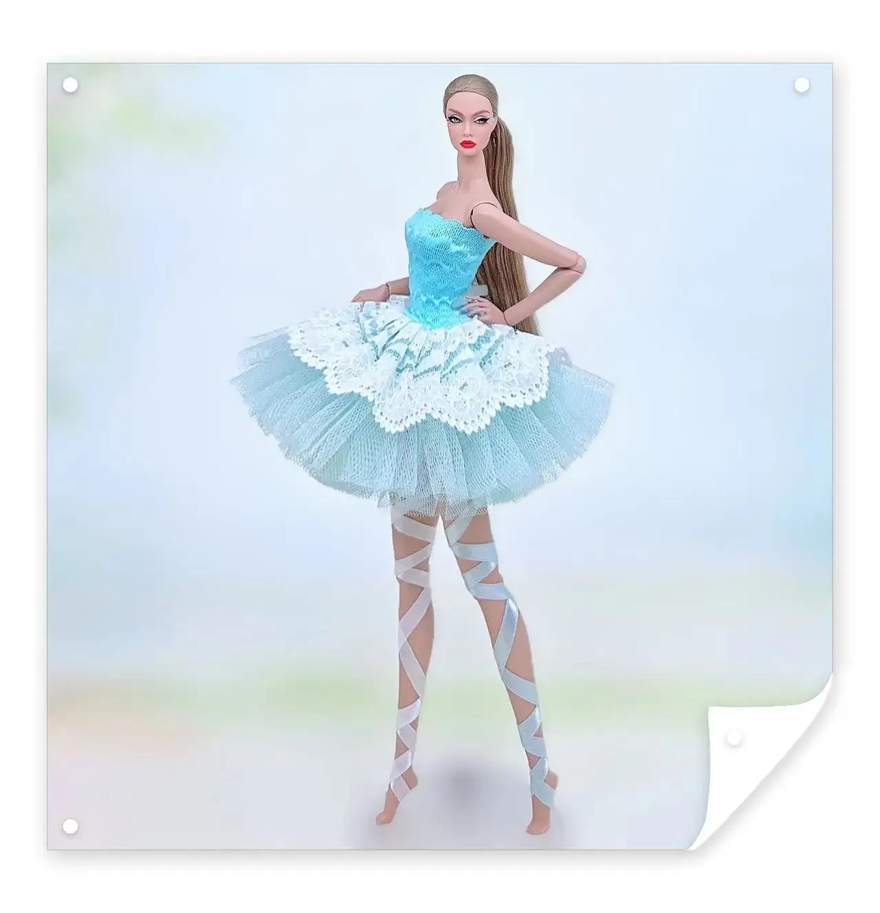 Color: Pink - for clothes for barbie ballerina