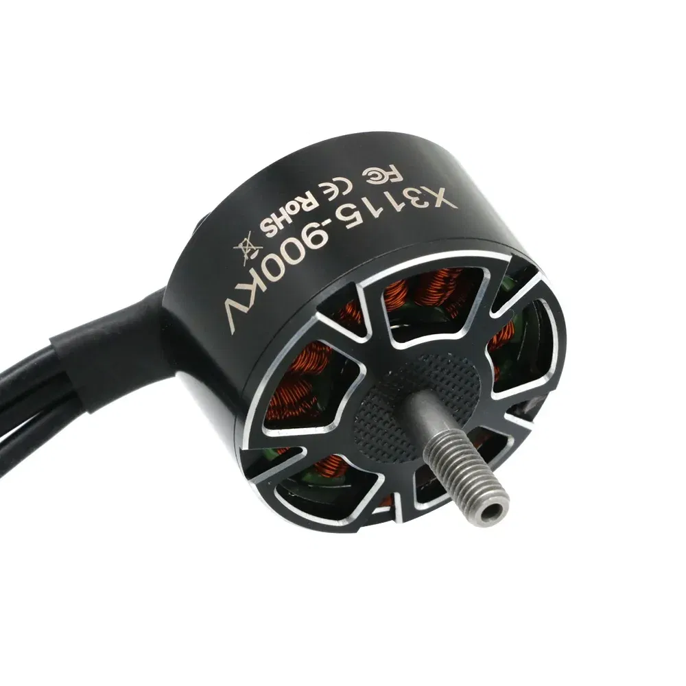 Color: WHITE - 4pcs/lot UAngel X3115 3115 900KV 1050KV 1200KV 6S Brushless Motor for FPV Freestyle 9inch 10inch Long Range Cinelifter RC Drones