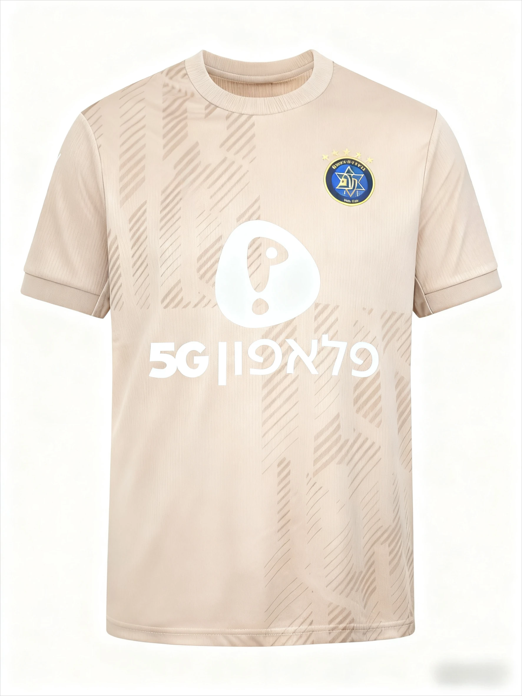 Color: GRAY, Size: XL - The Latest Breathable Men's and Women's T-shirts for The Daily Training of Maccabi Tel Aviv Football Club in 2026