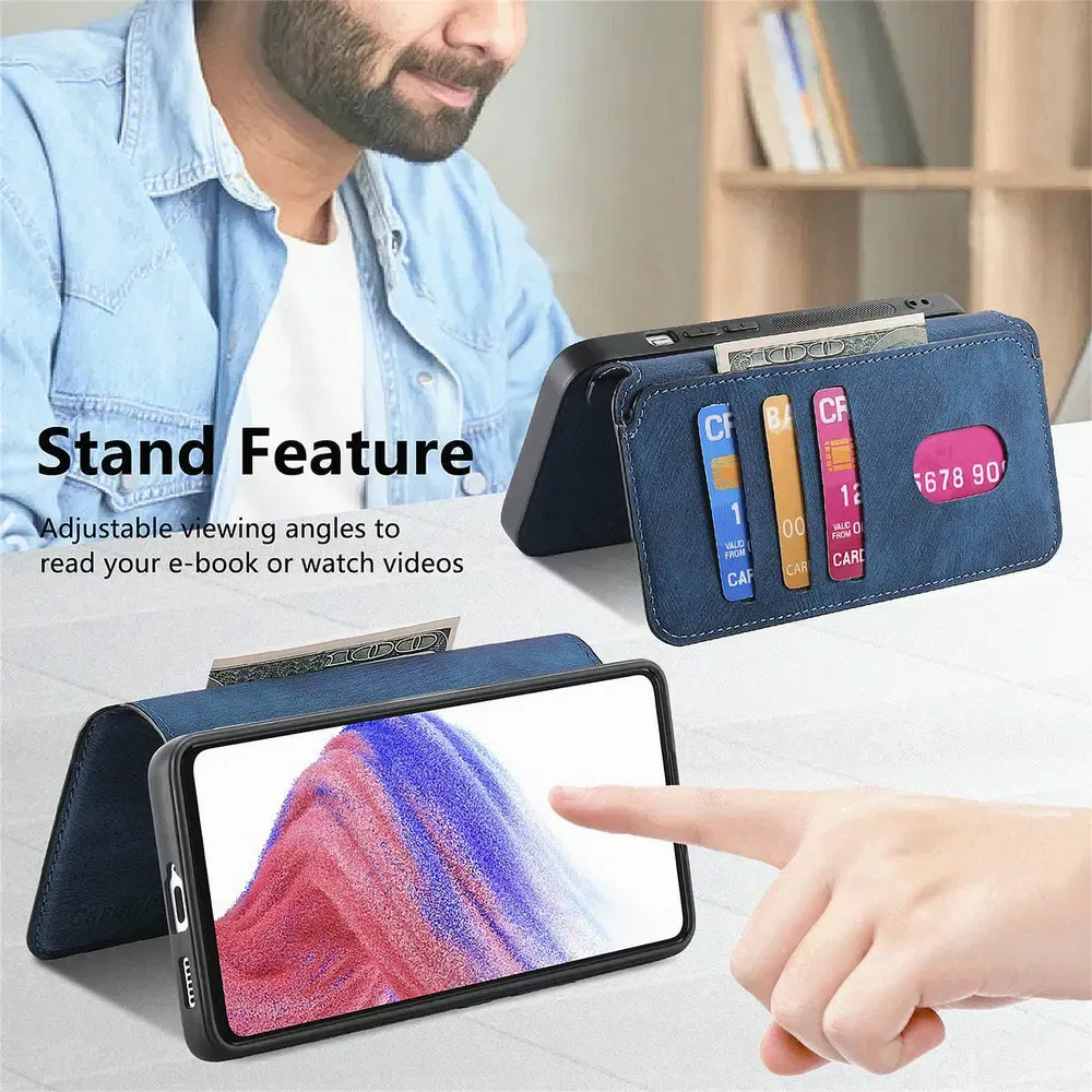 Color: green, Material: Silicon - For Motorola Edge 50 Neo 60 Fusion 5G Luxury Case Leather Wallet Card Capa Moto Edge 60 Pro Case Edge50 S50 60s Pro Magnet Cover