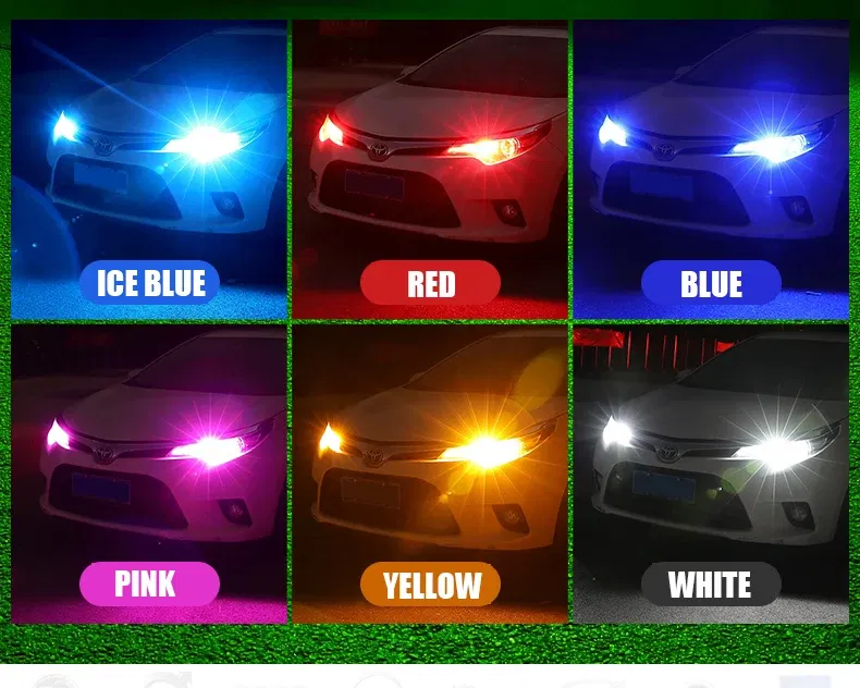 Emitting Color: green - New T10 LED W5W Super bright Polarity Free Plastic Protect smd Car Interior Light Read Door License Plate Wedge Lamp 12V White