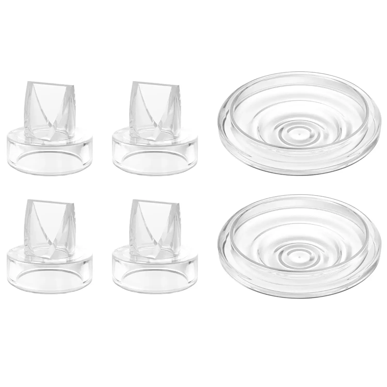 Color: GRAY - Silicone Duckbill Valve and Silicone Diaphragm, Compatible with S12Pro/S9Pro/S12/S9 Wearable Breastpump Parts Replace