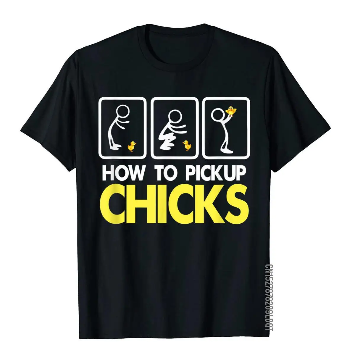 Color: PURPLE, Size: XS - How To Pick Up Chicks Shirt Cute Pick Chicks 101 T-Shirt Cotton Tops & Tees For Men Printing Top T-Shirts Casual Hip Hop