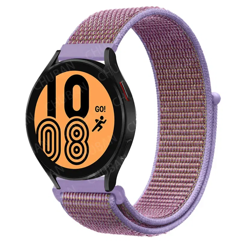 Band Color: Violet Fog , Band Width: 20mm - 20mm/22mm nylon Band