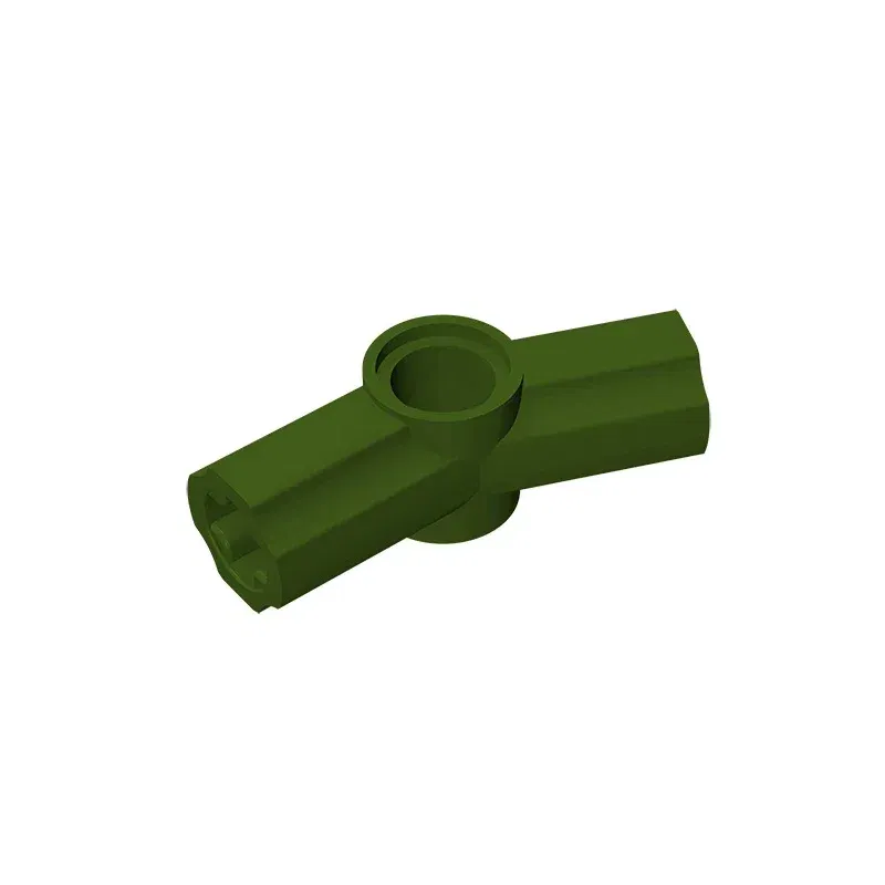 Color: Apricot - Gobricks GDS-918 Technical, Axle and Pin Connector Angled #3 - 157.5 degrees compatible with lego 32016 Building Blocks
