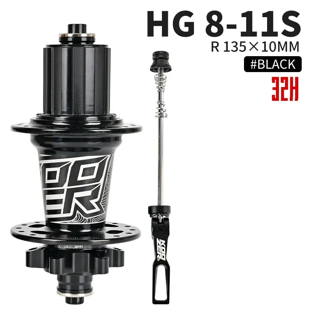 Color: WHITE - Bicycle Hubs KOOZER XM490 Mountain Bike Hubs 6 Pawl 72 Click 28 32 36H Holes HG SX NX 8-12 Speeds 26 27.5 29 Inches Rear Hubs