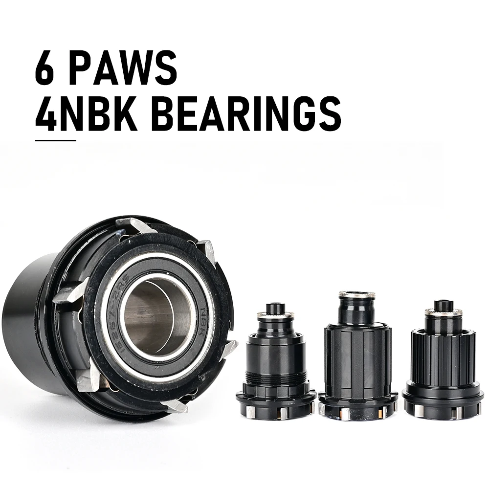 Color: WHITE - Bicycle Hubs KOOZER XM490 Mountain Bike Hubs 6 Pawl 72 Click 28 32 36H Holes HG SX NX 8-12 Speeds 26 27.5 29 Inches Rear Hubs