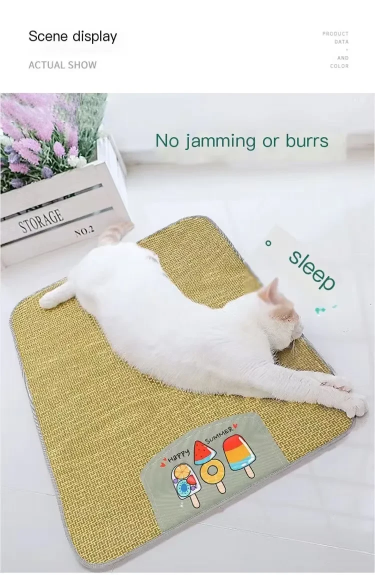 Pet Mat Ice Cool Grass Mat