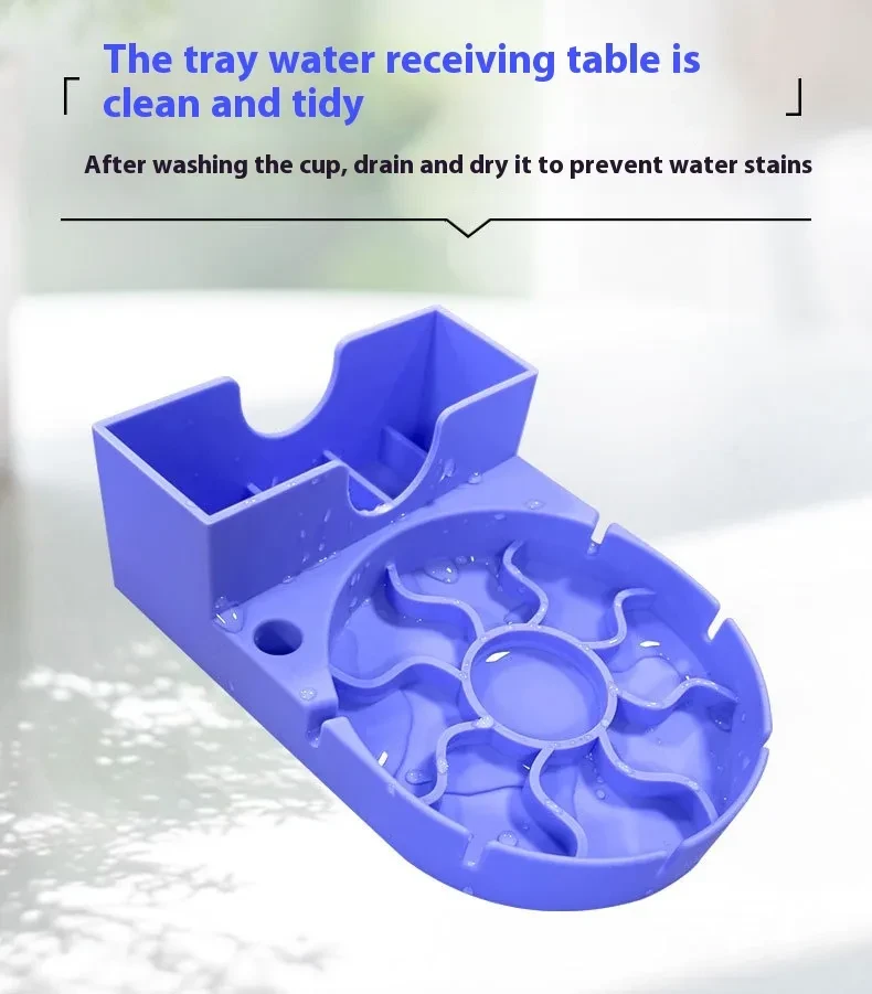 Cup Silicone Drainboard Storage Rack Kitchen Gadgets