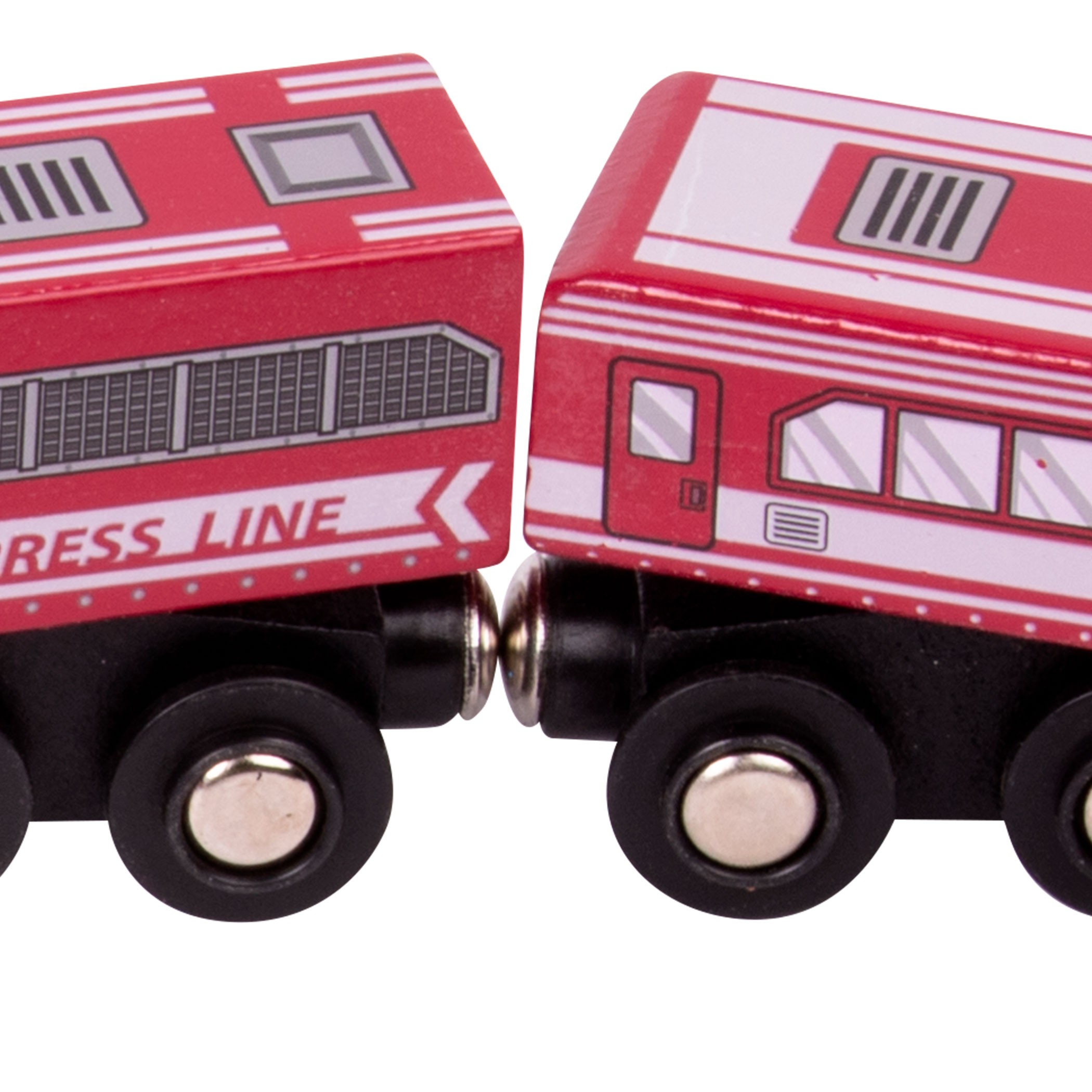 B. Wood & Wheels Wooden Trains