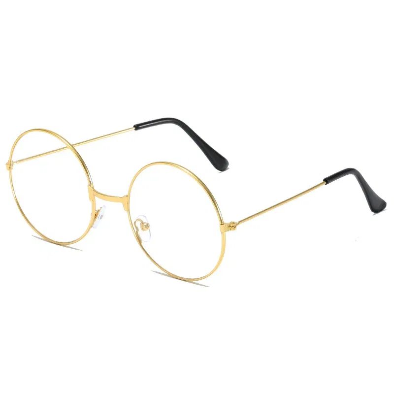 Frame Color: MULTI - Retro Round Frame Anti-blue Radiation Glasses Ultralight Men Women  Blue Light Blocking Glasses Eyewear Computer Goggles