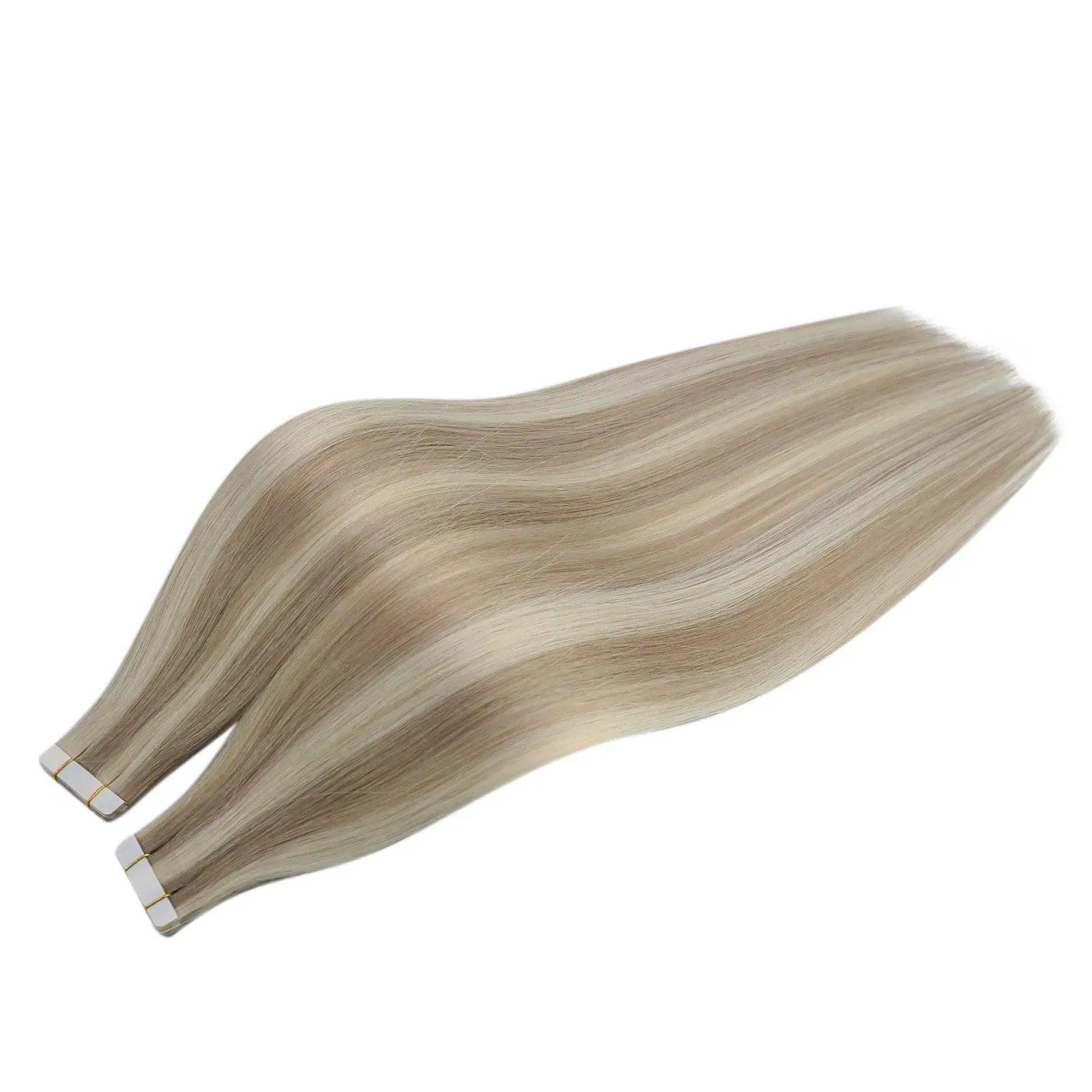 Color: P8/16/22, Items per Package: 40 pcs, Length: 20 INCHES, Life Span: 12 months - [Last 12 Months] Ugeat Tape in Hair Extensions Virgin Human Hair 10A Grade Tape in Extensions  Human Hair