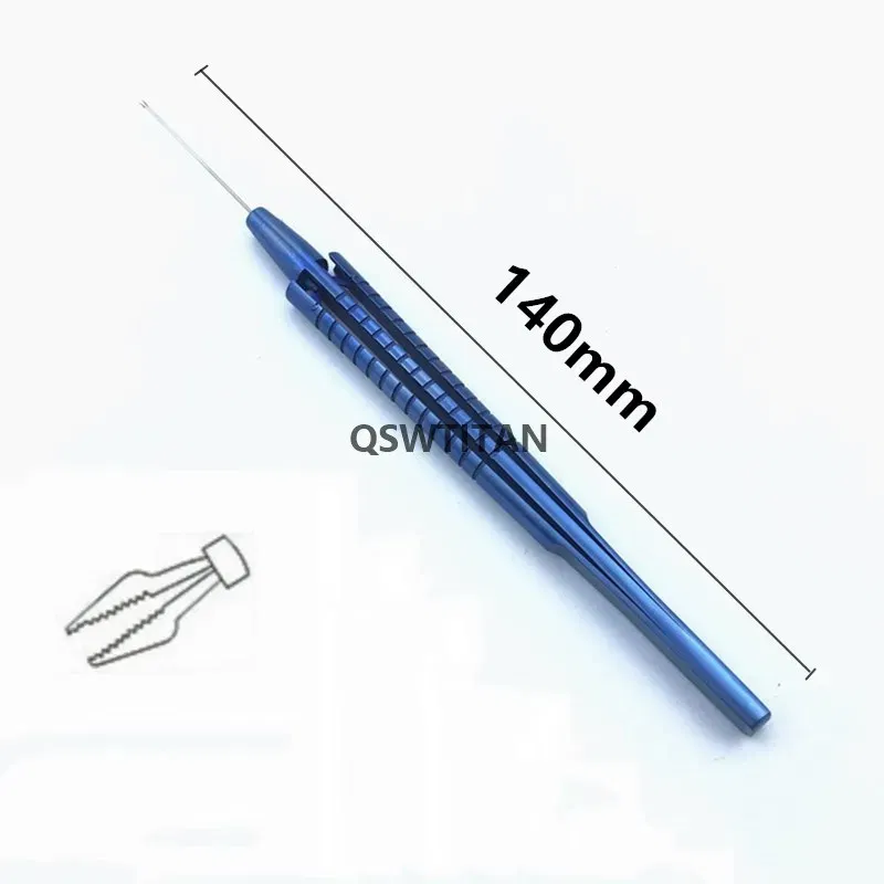 Color: Copper - Retinal Capsulorhexis forceps Intraocular Ophthalmic micro Surgical Instruments