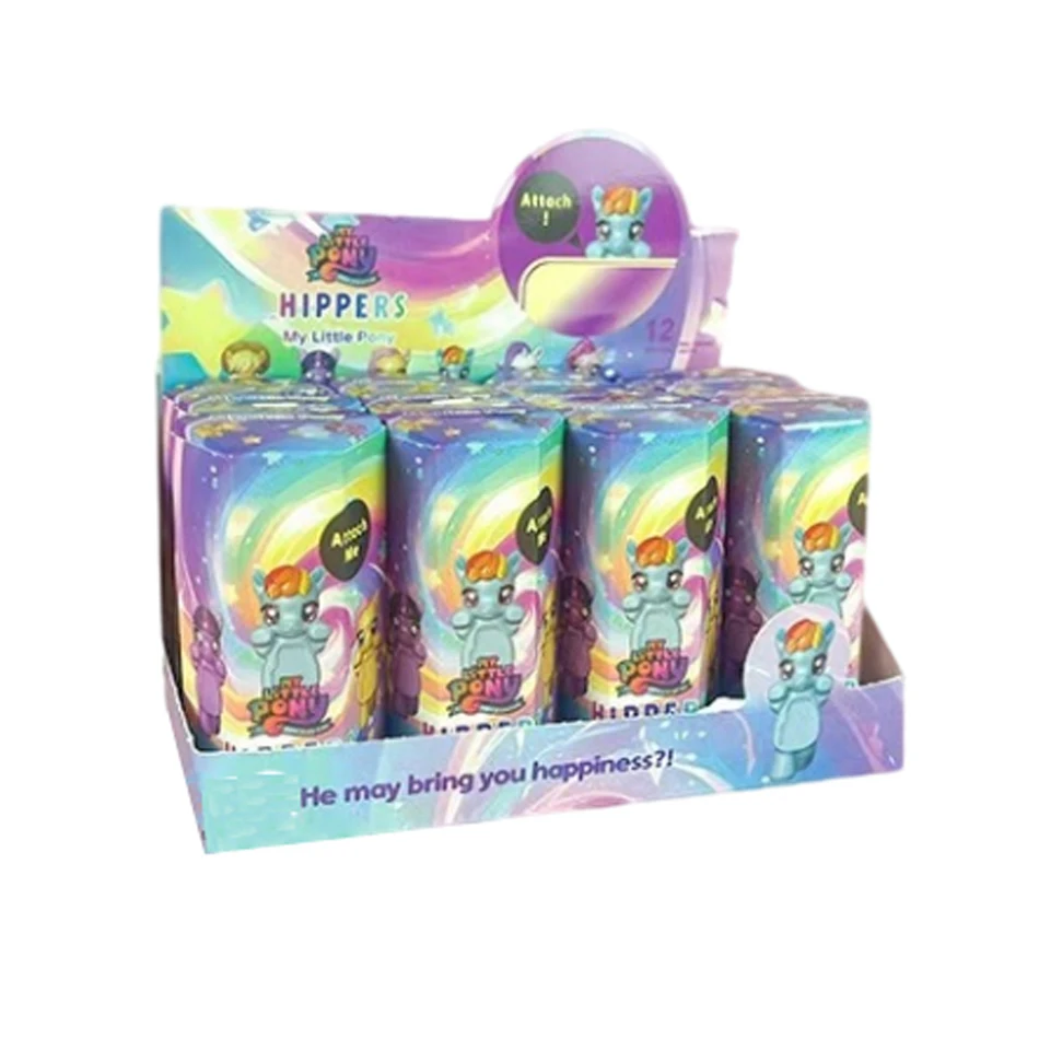 Color: black - Nieuwe My Little Pony Sonny Angel Blind Box My Little Pony Anime Figuren Ornamenten Poppen Fans Kinderen Kerstcadea