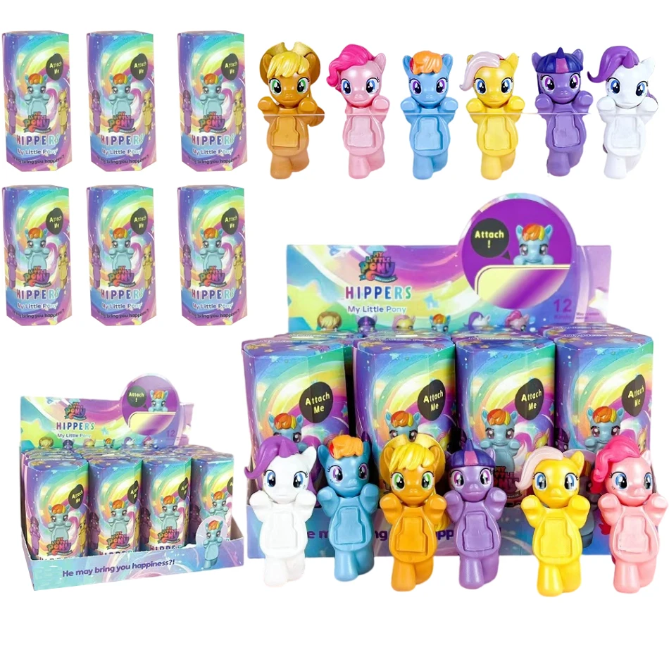 Color: black - Nieuwe My Little Pony Sonny Angel Blind Box My Little Pony Anime Figuren Ornamenten Poppen Fans Kinderen Kerstcadea