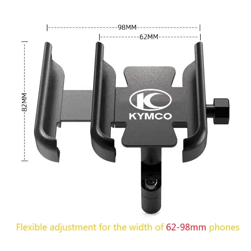 Color: Khaki, Ships From: CHINA - For KYMCO AK550 ST Xciting S400 i TCS DT X 360 125 350 CV3 Dink X125 X Town CT 125 Downtown 125 ABS Mobile Phone Stand Holder