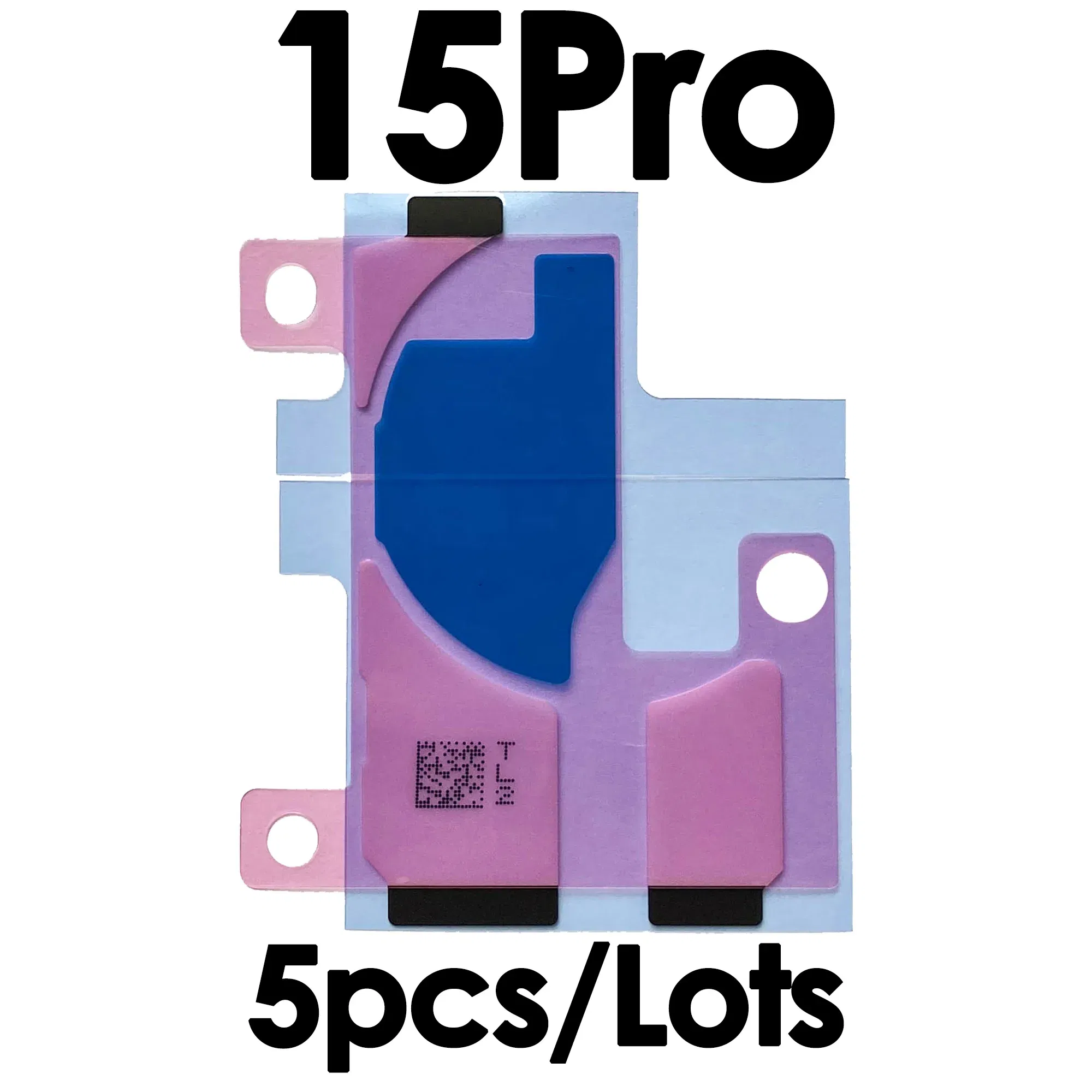 Color: Ivory - 5Pcs Battery Adhesive Sticker for iPhone 13 14 15 16 Pro Max 14 Plus 11Pro 12 Mini 13Pro Battery Glue Tape Replacement Pull Tab