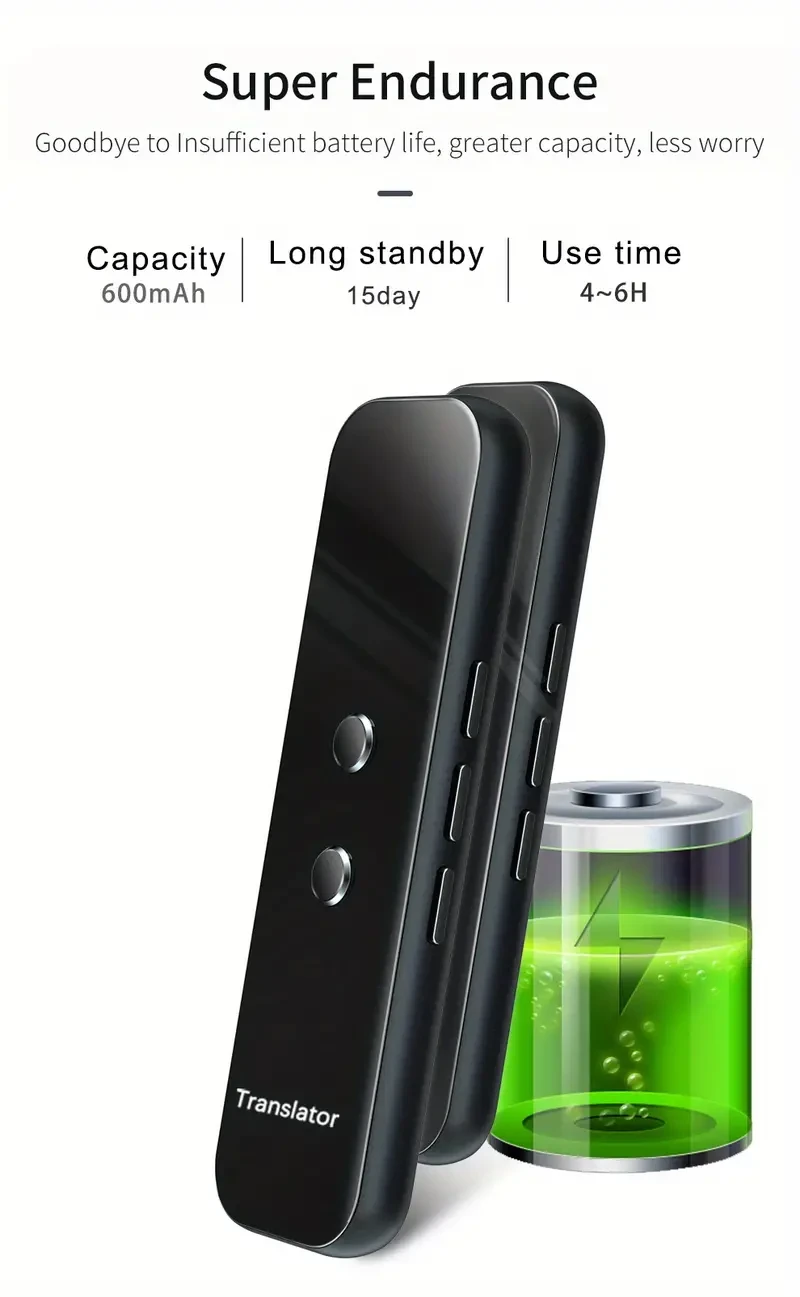 Portable Two-Way Instant Translator Device