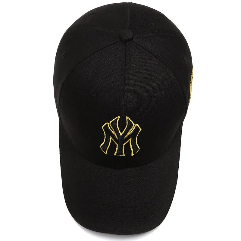 Casual Korean-Style Embroidered Baseball Cap