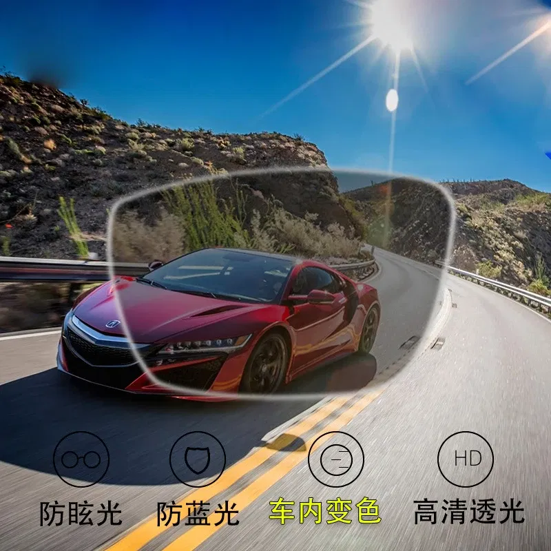 Lenses Color: Blue, Ships From: CHINA, Lens Index: 1.74 - 1.56/1.61/1.67 Anti-Blue Light And Anti-Glare Photochromic Myopia/Hyperopia/Astigmatism Prescription Lenses Relieve Glare Driv