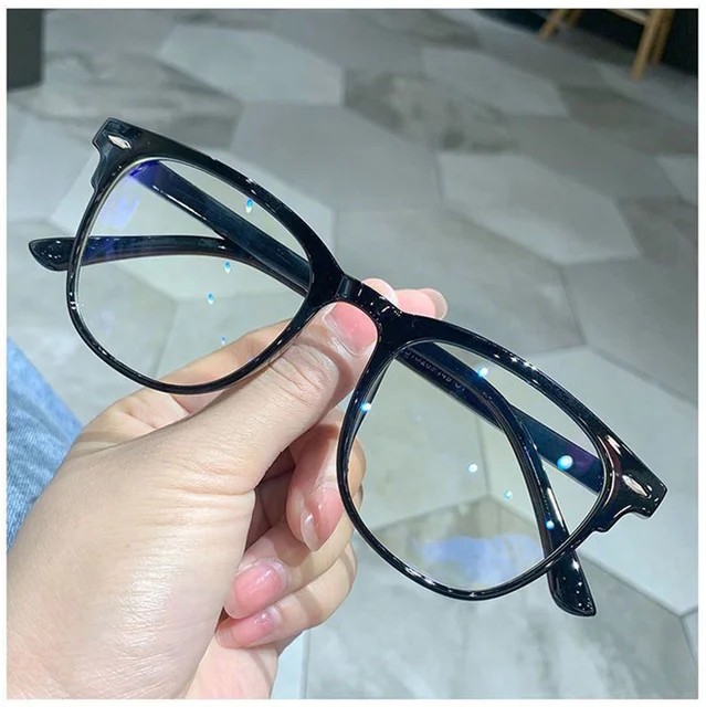 Anti Blue Light Myopia Glasses  Ultralight Transparent Nearsight Glasses