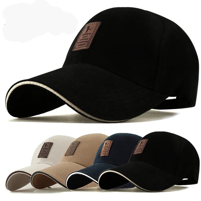 Unisex Cotton Baseball Cap  Korean Style All-Season Sun Hat