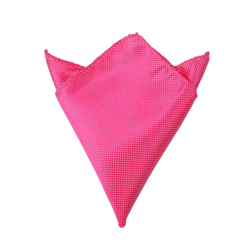 Color: army green - Fashion Suits Pocket Square For Men Business Chest Towel Hanky Gentlemen Plaid Hankies Classic Suit Napkin Mens Handkerchief