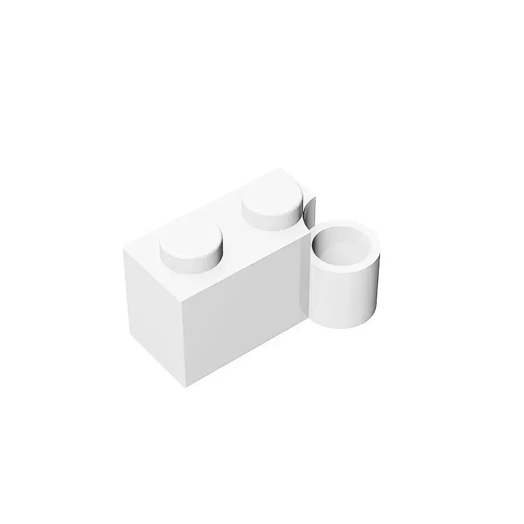 Color: Brown - Gobricks GDS-809 HINGE 1X2 LOWER PART compatible with lego 3831 children's DIY Educational Building Blocks Technical