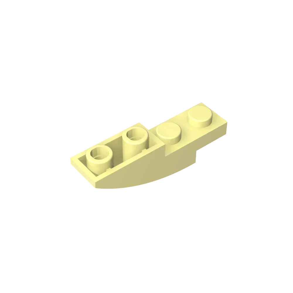 Color: Dark Grey - Gobricks GDS-731 BRICK 1X4X1 INV. BOW compatible with lego 13547 children's DIY Educational Building Blocks Technical