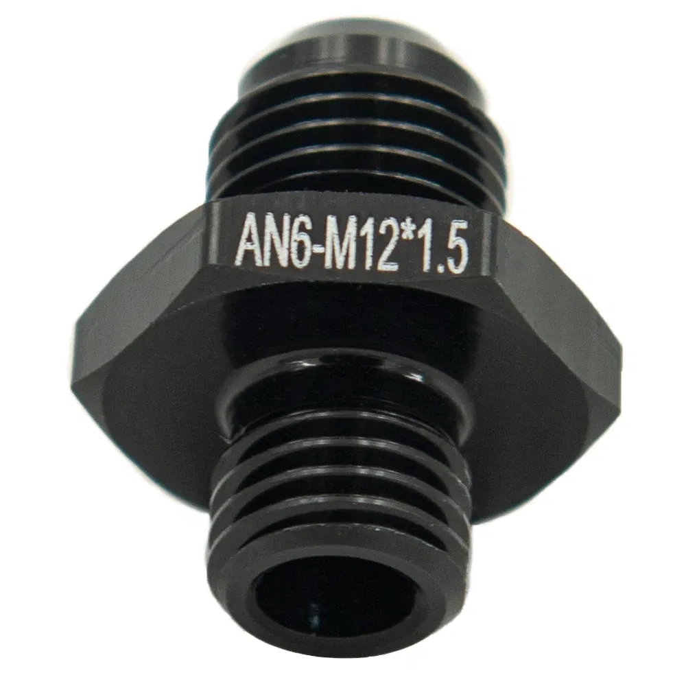 Color: Orange - Oil Hose Straight Fitting Hose Adapter Oil Cooler Fitting An6 to An6 An8 An10 1/2 1/8 3/8 1/4 NPT 5/16,AN10 AN8 to 9MM M18 M12