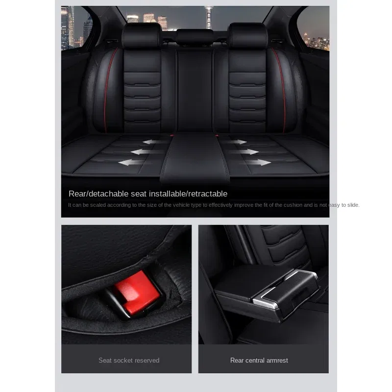 Color Name: moon blue, Ships From: CHINA - Universal Car Seat Cover for HYUNDAI All Car Models Solaris Sonata Creta Encino Elantra Ix25 Ix35 Kona Auto Accessories Interior
