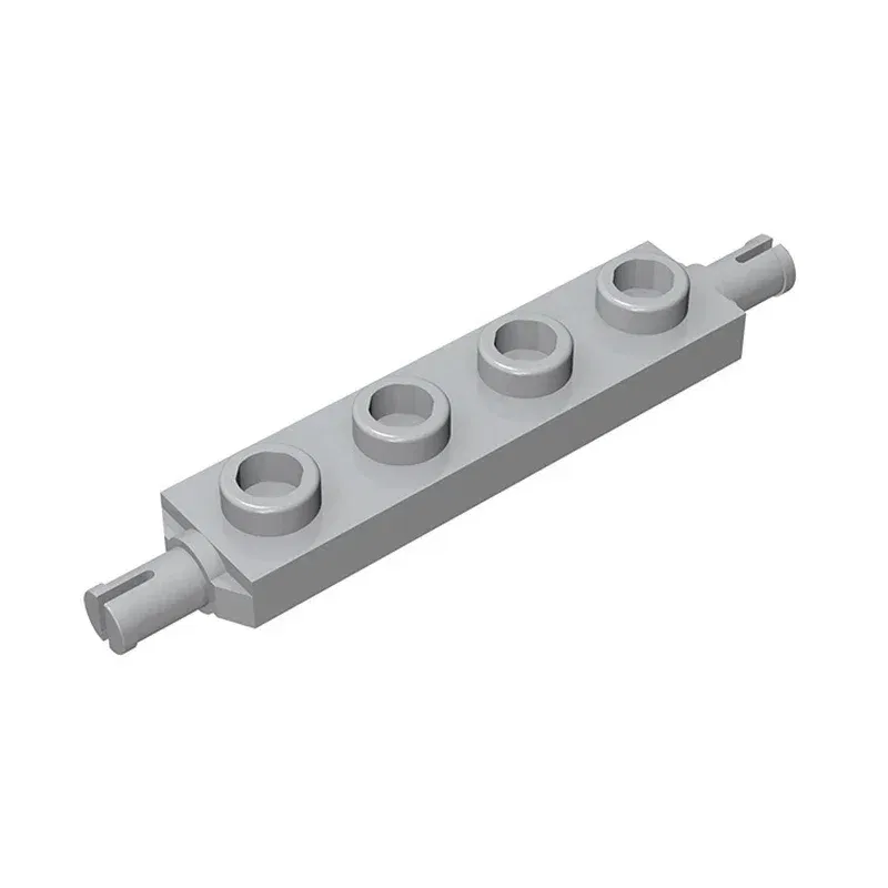 Color: light yellow - Gobricks GDS-1067 Plate, Modified 1 x 4 with Wheels Holder compatible with lego 2926 toys Assembles Building Blocks Technical