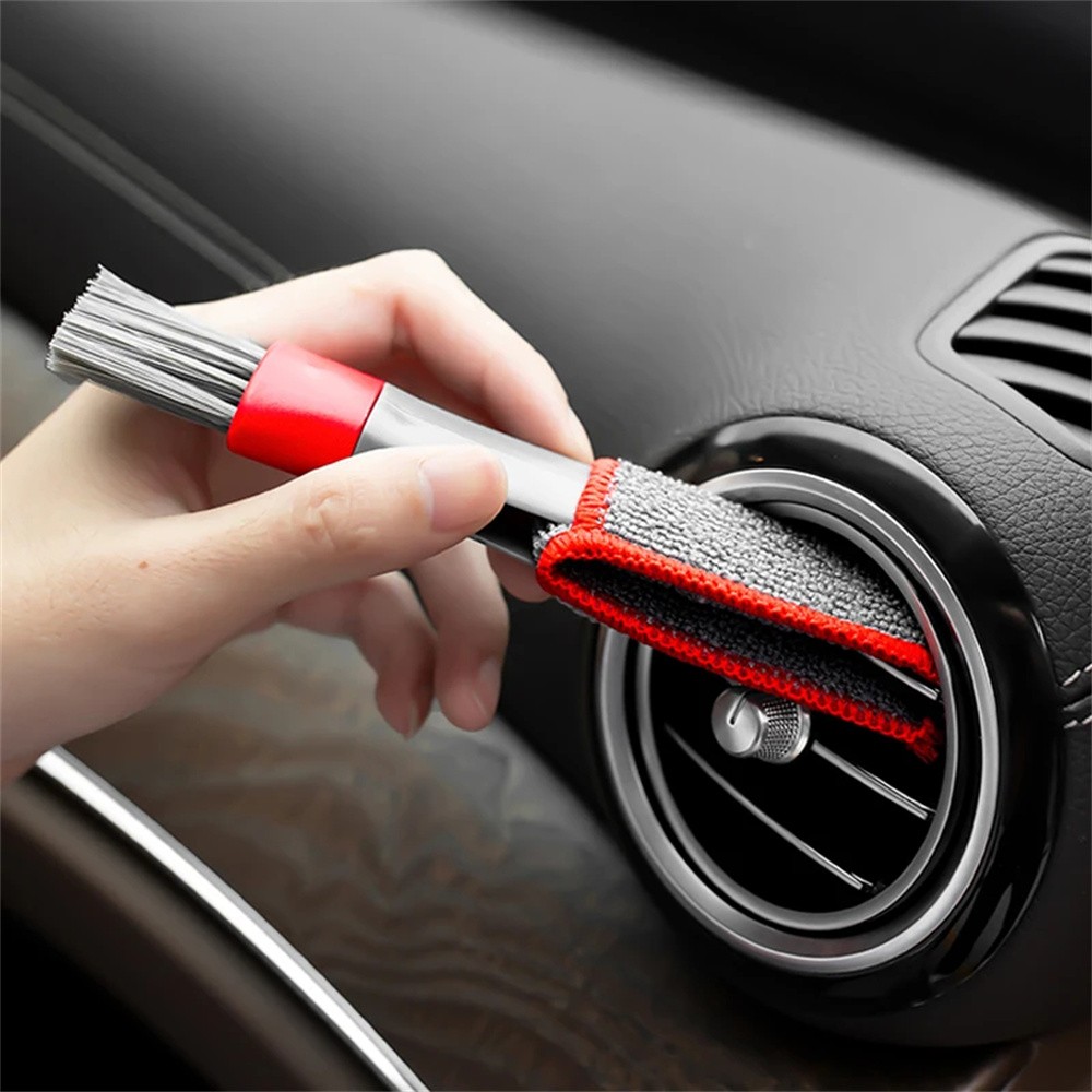 Car Air Conditioning Vent Cleaning Tool Multi-Purpose Vacuum Brush for Car Interior