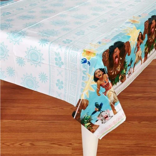 Moana Tablecover Plastic 137cm x 243cm