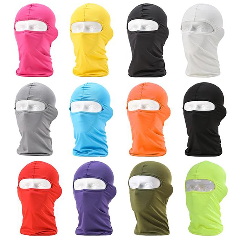 Balaclava Motorcycle Face Mask  Windproof Dustproof Full Face Shield for Biker