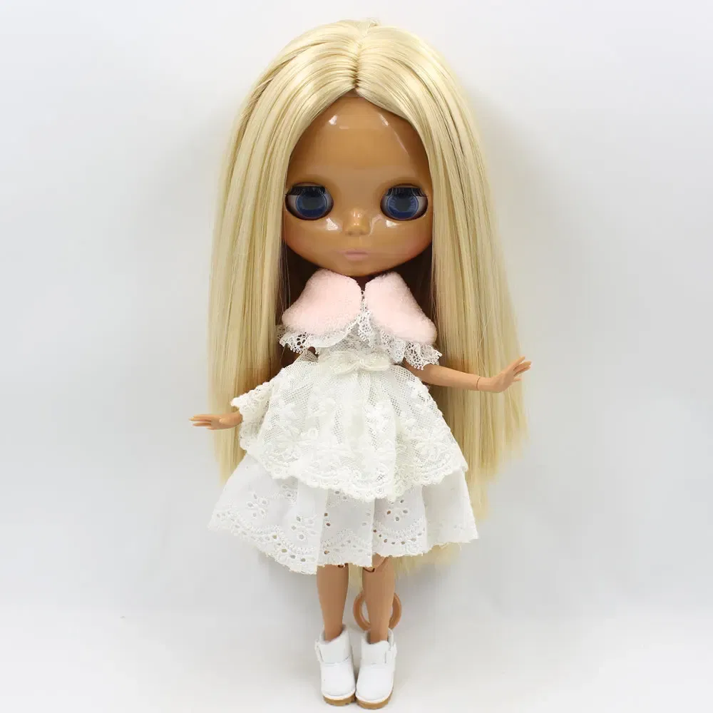 Color: Blue - Blyth doll warm Snow Boot with 6 styles for chossing suitable for Rubber and Joint body